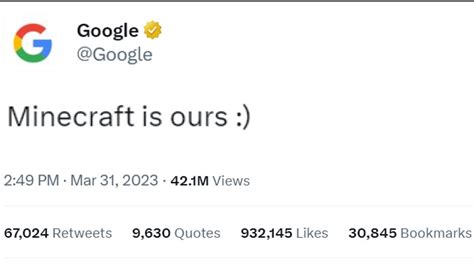 Sign in. . Is google buying minecraft